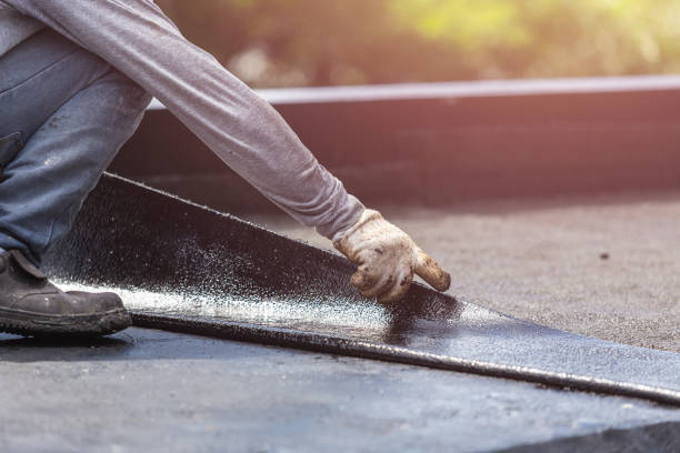 Professional Wet Basement Repair technician working in Horton, MI